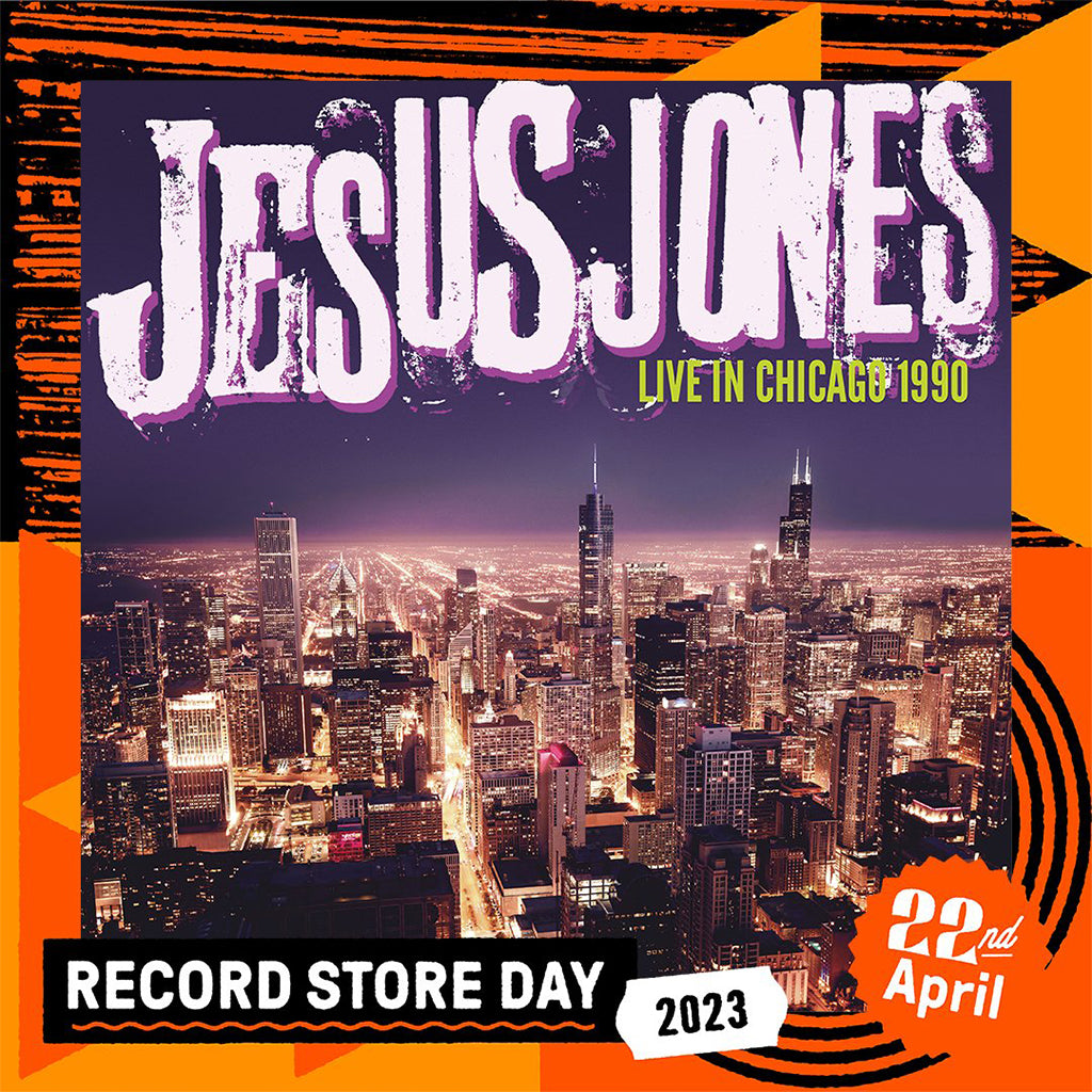 JESUS JONES - Live In Chicago - 2LP - White Vinyl [RSD23]