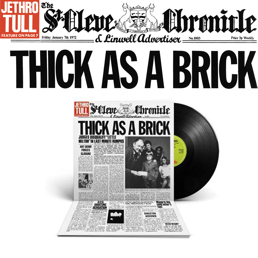 JETHRO TULL - Thick As A Brick - 50th Anniv. Ed. (Half Speed Master) - LP - Vinyl