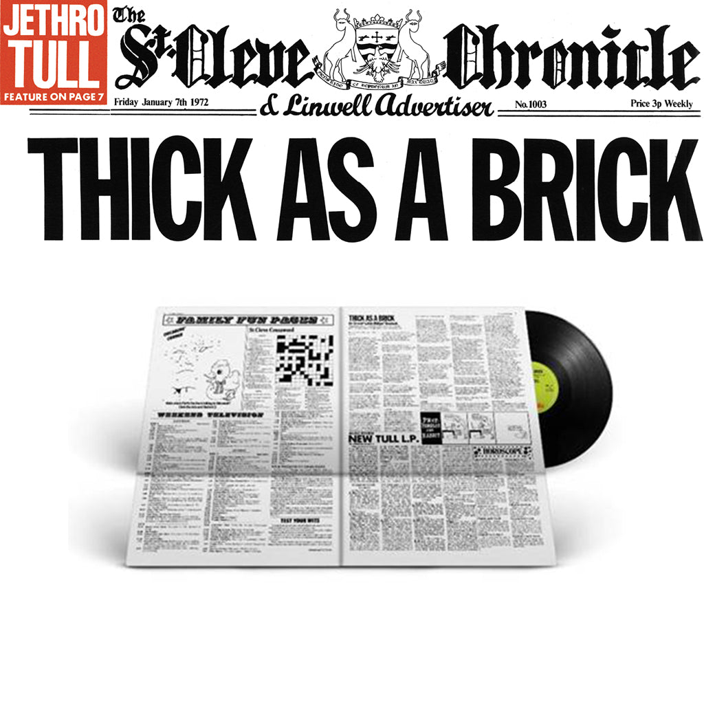 JETHRO TULL - Thick As A Brick - 50th Anniv. Ed. (Half Speed Master) - LP - Vinyl