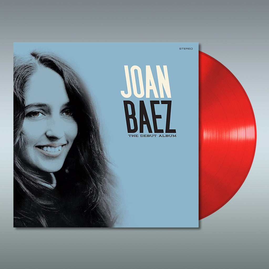 JOAN BAEZ - The Debut Album (w/ 2 Bonus Tracks) - LP - 180g Red Vinyl [MAR 31]