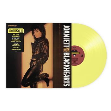 JOAN JETT & THE BLACKHEARTS - Up Your Alley - LP - Lemonade Yellow Vinyl [RSD23]