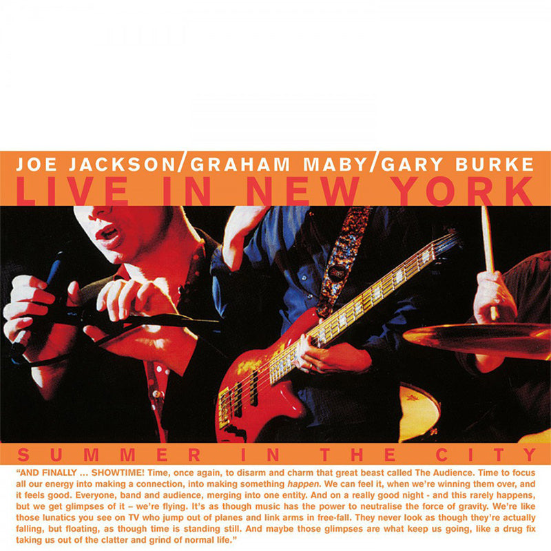 JOE JACKSON - Summer In The City - Live In New York - 2LP - 180g Orange Vinyl