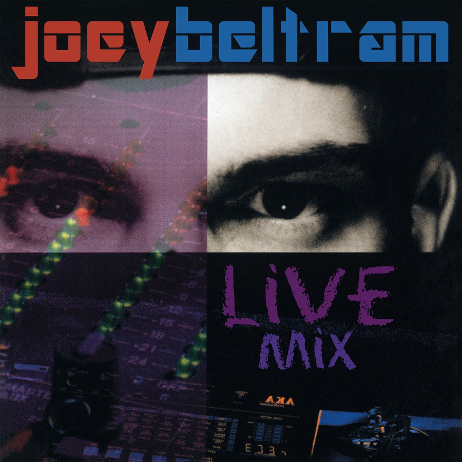 JOEY BELTRAM - Live Mix (2023 Reissue) - LP - Deluxe 180g Translucent Red Vinyl