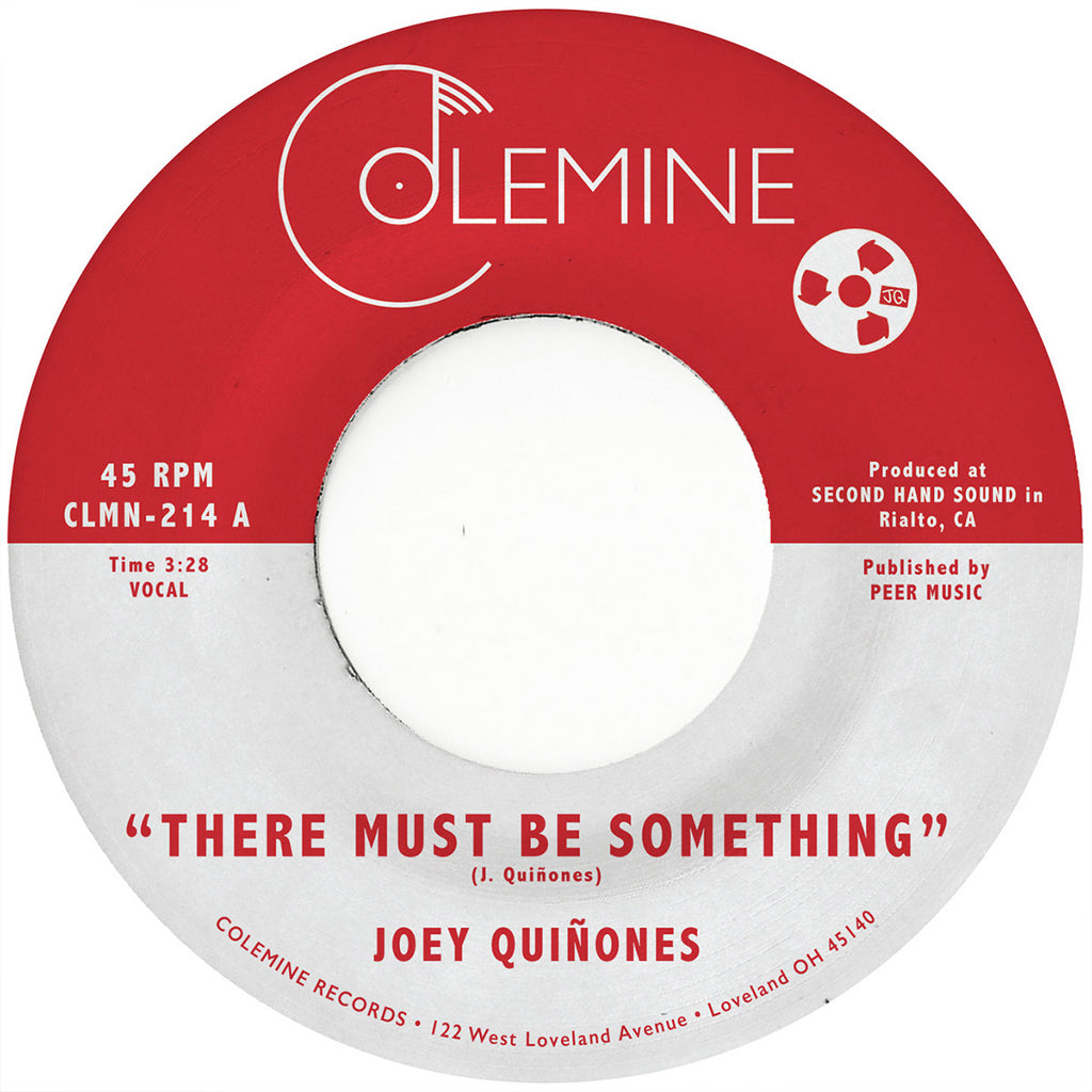 JOEY QUINONES - There Must Be Something / Love Me Like You - 7" - Clear Vinyl
