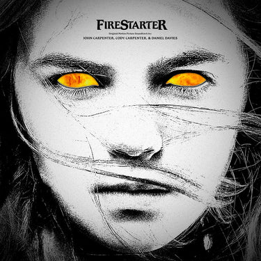JOHN CARPENTER, CODY CARPENTER AND DANIEL DAVIES - Firestarter (OST) - LP - Yellow w/ Bone Splatter Vinyl