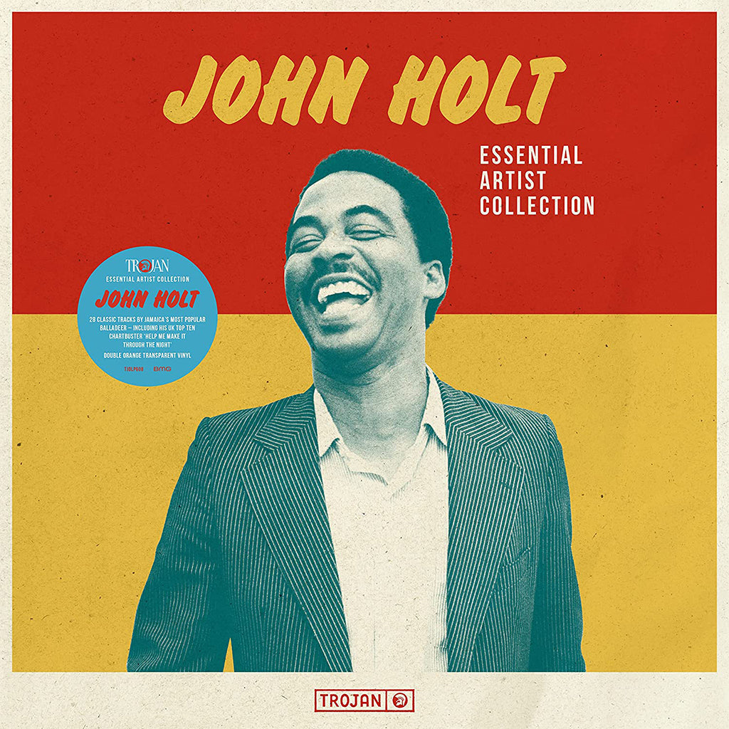 JOHN HOLT - Essential Artist Collection - 2LP - Gatefold Transparent Orange Vinyl