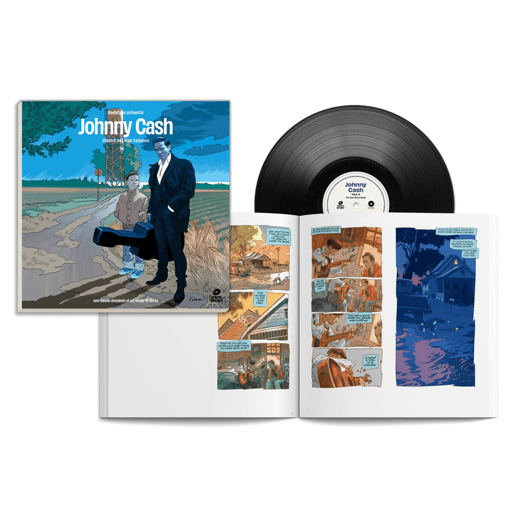 JOHNNY CASH - Vinyl Story - LP (with Comic) - Vinyl