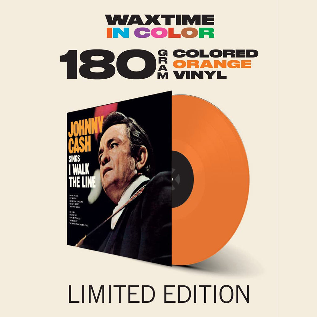 JOHNNY CASH - Sings I Walk The Line (Waxtime In Color Edition w/ 4