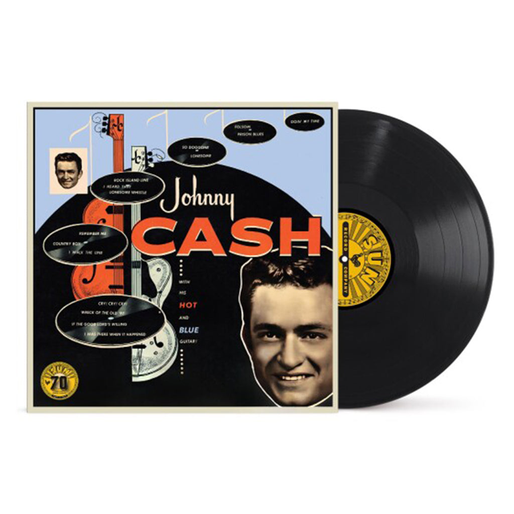 JOHNNY CASH - With His Hot And Blue Guitar (Sun Records 70th / Remastered 2022) - LP - Vinyl