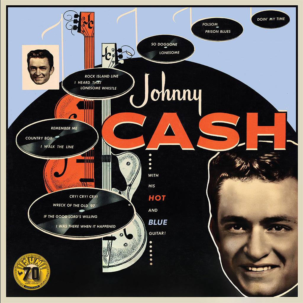 JOHNNY CASH - With His Hot And Blue Guitar (Sun Records 70th / Remastered 2022) - LP - Vinyl