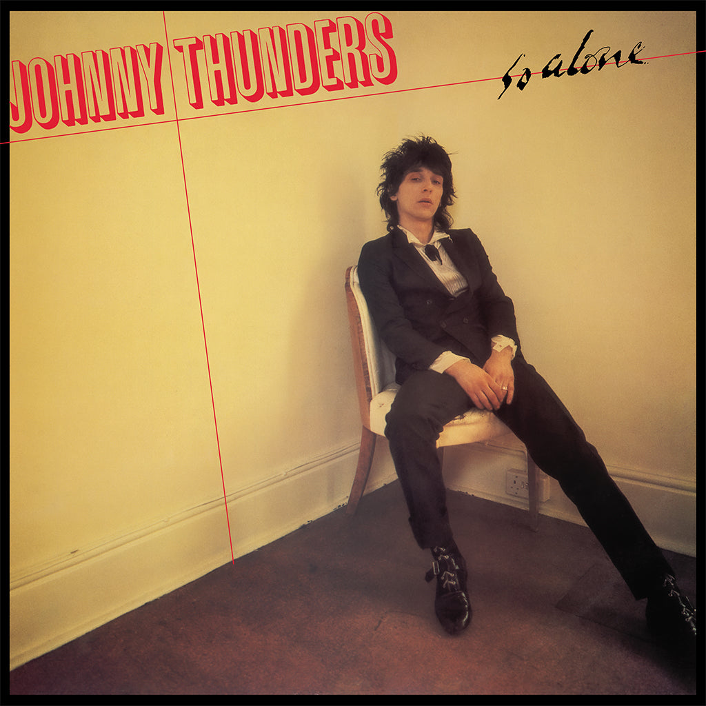 JOHNNY THUNDERS - So Alone - 45th Anniversary Edition (S.Y.E.O.R. 2023 Reissue) - LP - Black Vinyl