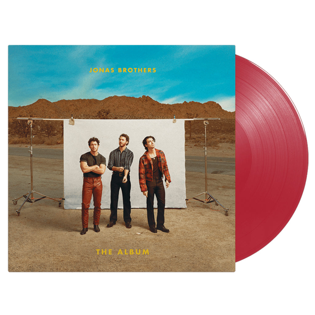 JONAS BROTHERS  - The Album - LP - Apple Red Vinyl