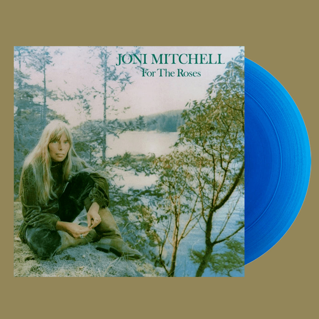 JONI MITCHELL - For The Roses (2022 Reissue) - LP - Transparent Blue Vinyl