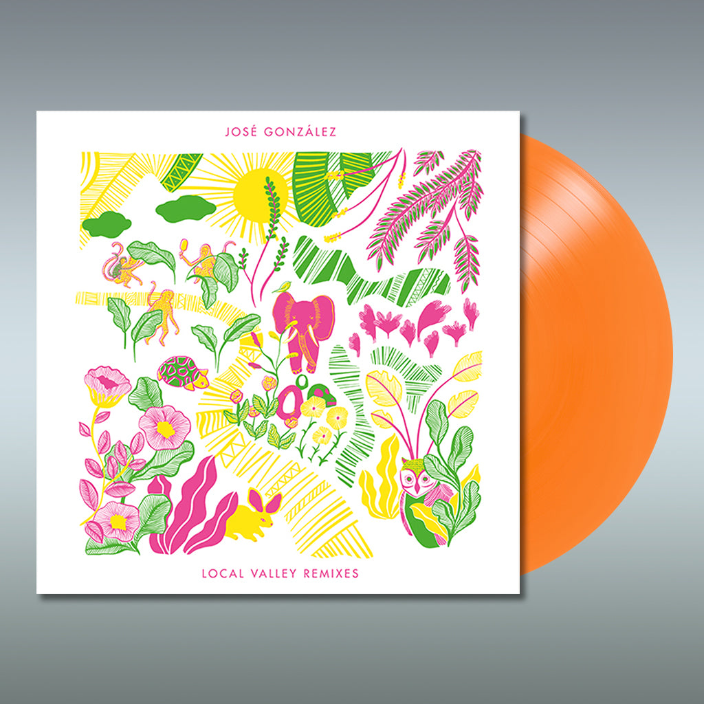 JOSE GONZALEZ - Local Valley Remixes - LP - Orange Vinyl [RSD23]