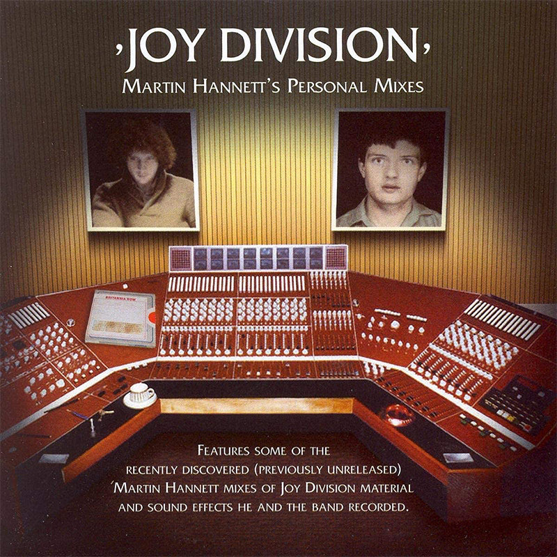 JOY DIVISION - Martin Hannett’s Personal Mixes (2022 Repress) - 2LP - Gatefold 180g Vinyl