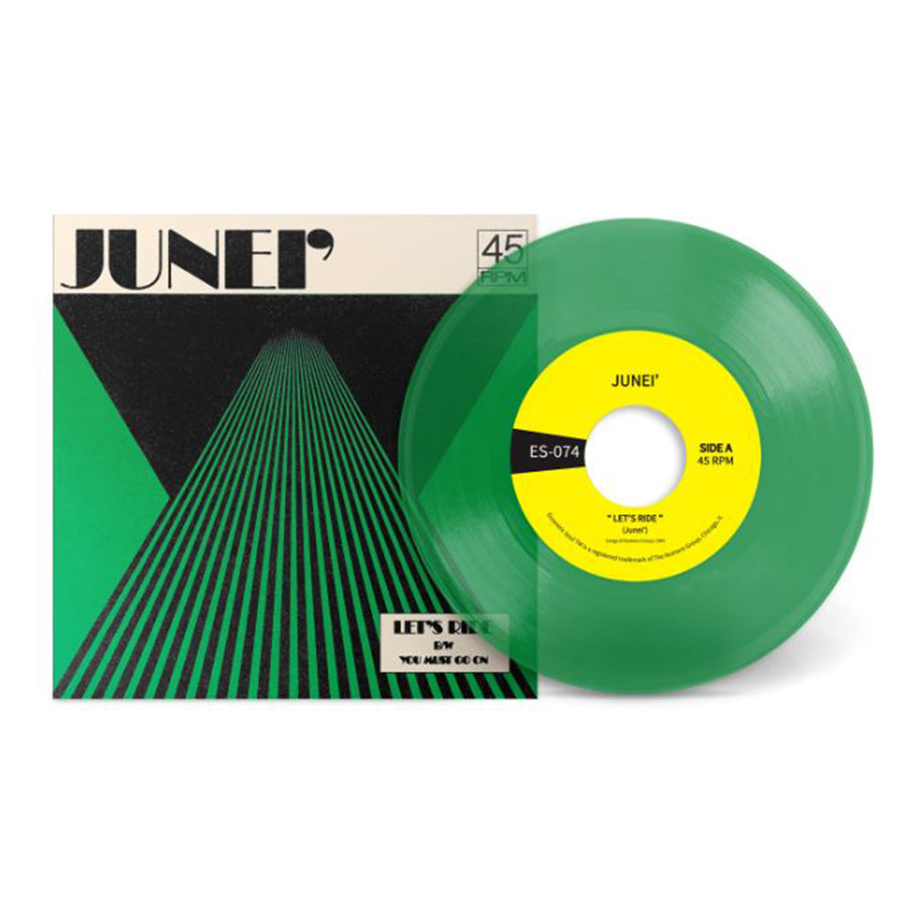 JUNEI' - Let's Ride / You Must Go On - 7" - Transparent Green Vinyl