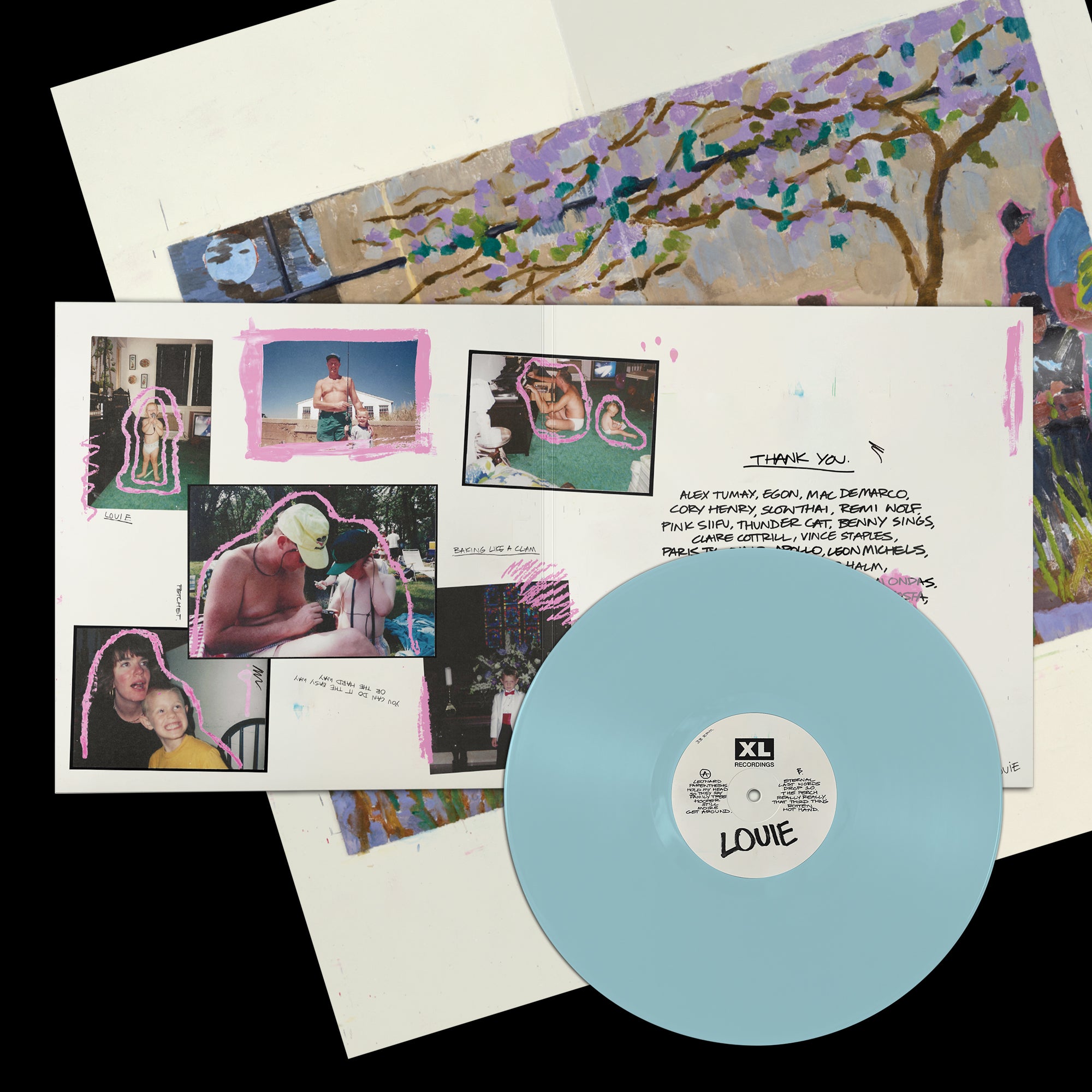KENNY BEATS - Louie - LP - Limited Blue Vinyl