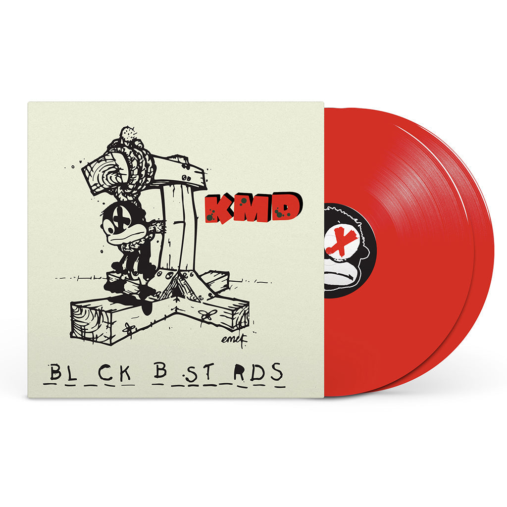 KMD & MF DOOM - Bl_ck B_st_rds (2023 Repress) - 2LP - Gatefold Red Vinyl