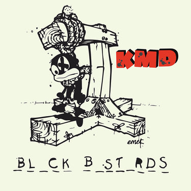 KMD & MF DOOM - Bl_ck B_st_rds (2023 Repress) - 2LP - Gatefold Red Vinyl