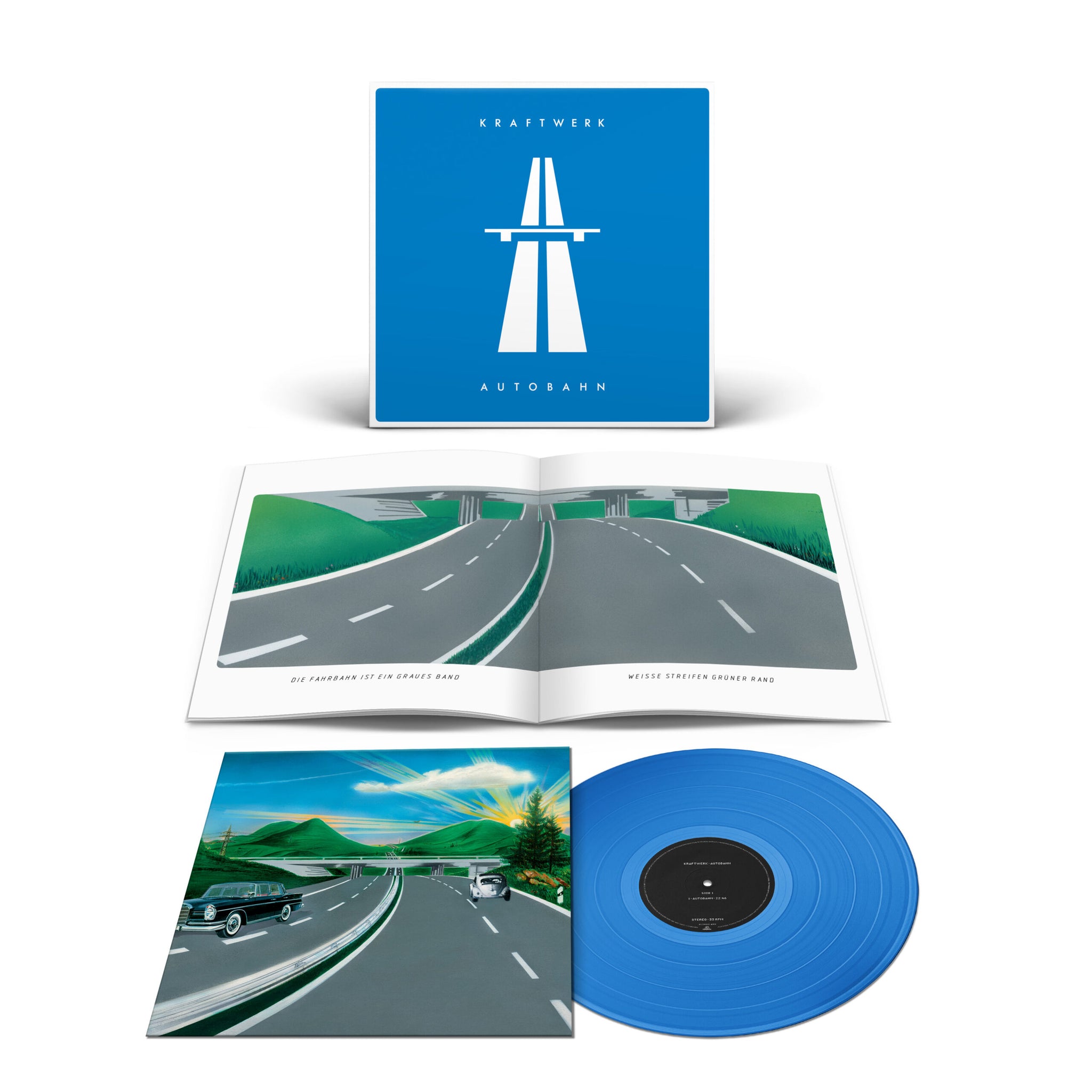 KRAFTWERK – Autobahn – LP – Limited Translucent Blue Vinyl