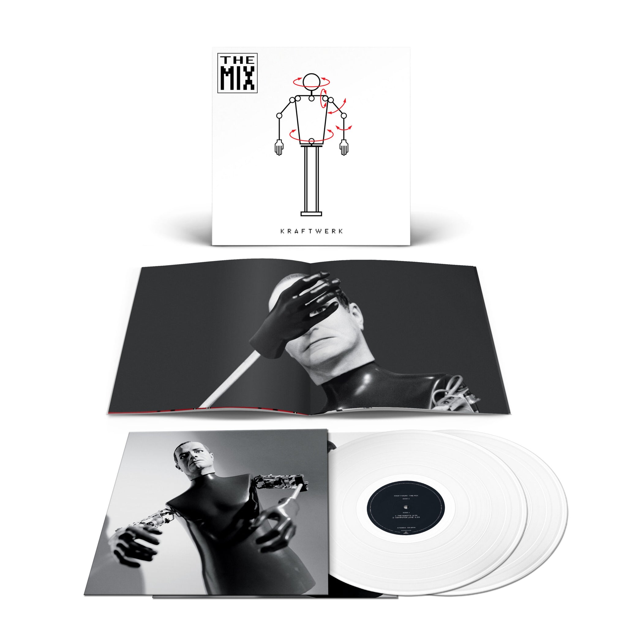 KRAFTWERK – The Mix (German Version) – 2LP – Limited White Vinyl