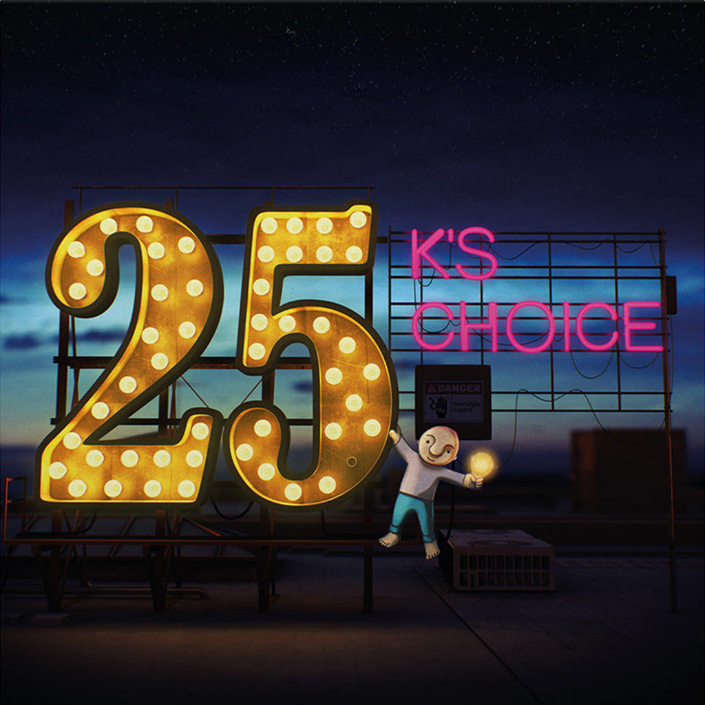 K'S CHOICE - 25 (2023 Reissue w/ Bonus Track) - 2LP - Gatefold 180g Yellow & Orange Marbled Vinyl [MAY 12]