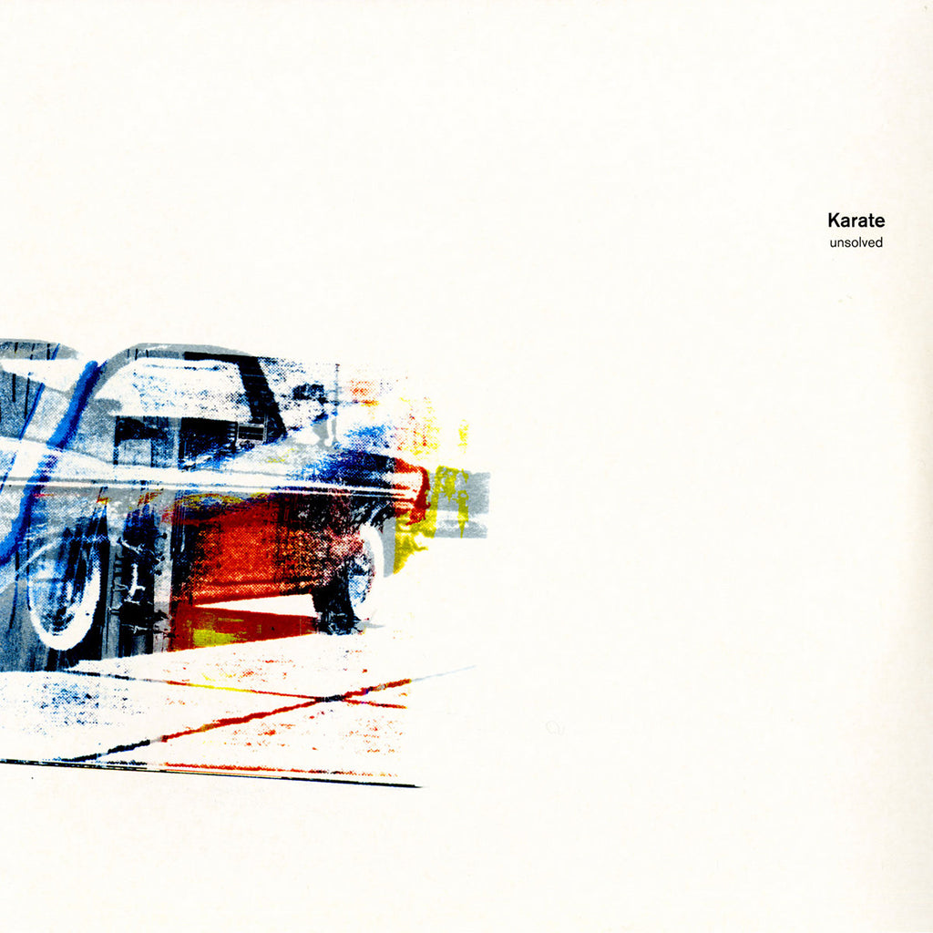 KARATE - Unsolved (2023 Reissue) - 2LP - 'Angels Halo' Coloured Vinyl