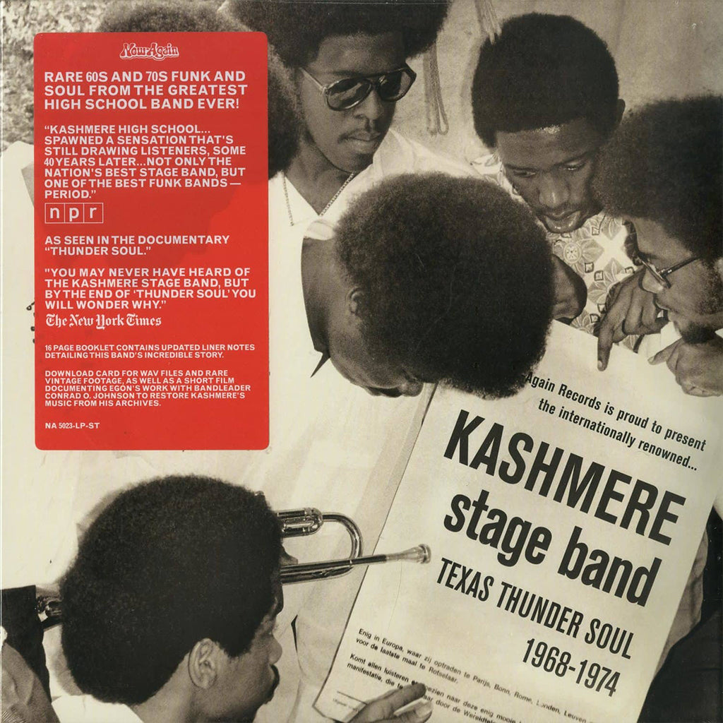 KASHMERE STAGE BAND - Texas Thunder Soul 1968-74 (2023 Reissue) - 2LP - Vinyl [APR 14]