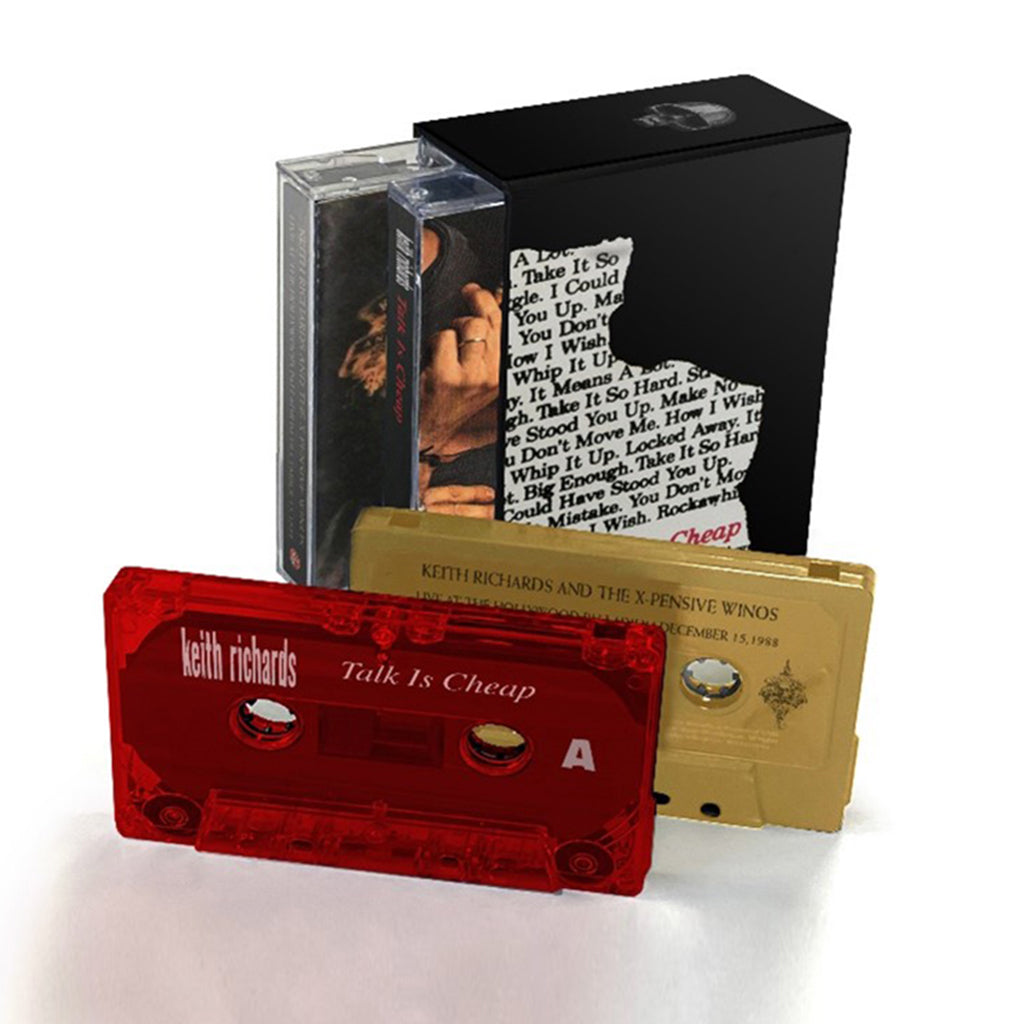 KEITH RICHARDS - Talk Is Cheap / Live At The Palladium - 2 x MC - Casette Tape [RSD 2022 - DROP 2]
