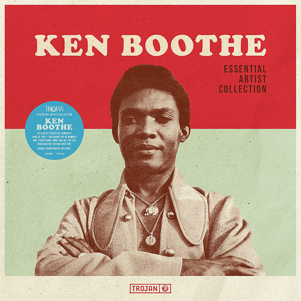 KEN BOOTHE - Essential Artist Collection - 2LP - Gatefold Transparent Red Vinyl