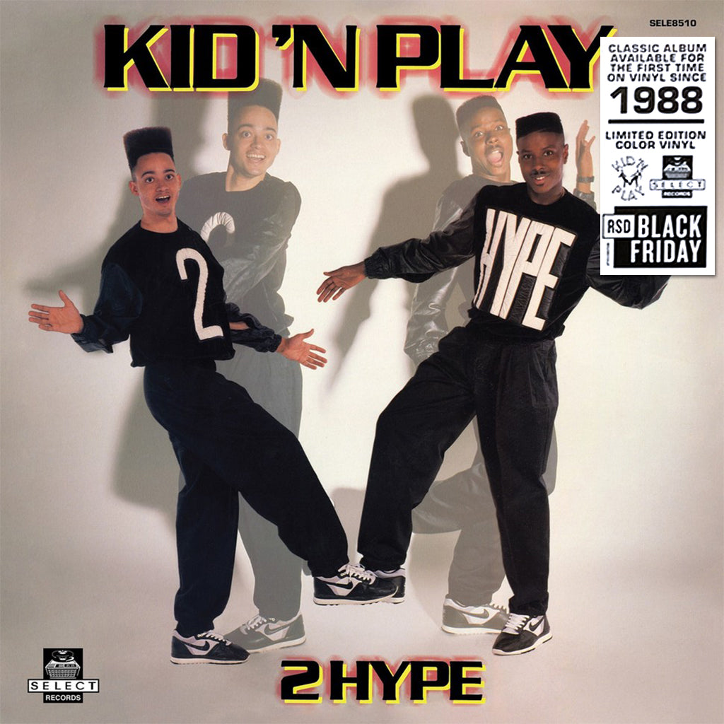 KID 'N PLAY - 2 Hype [Black Friday 2022] - LP - Opaque White Vinyl [NOV 25]