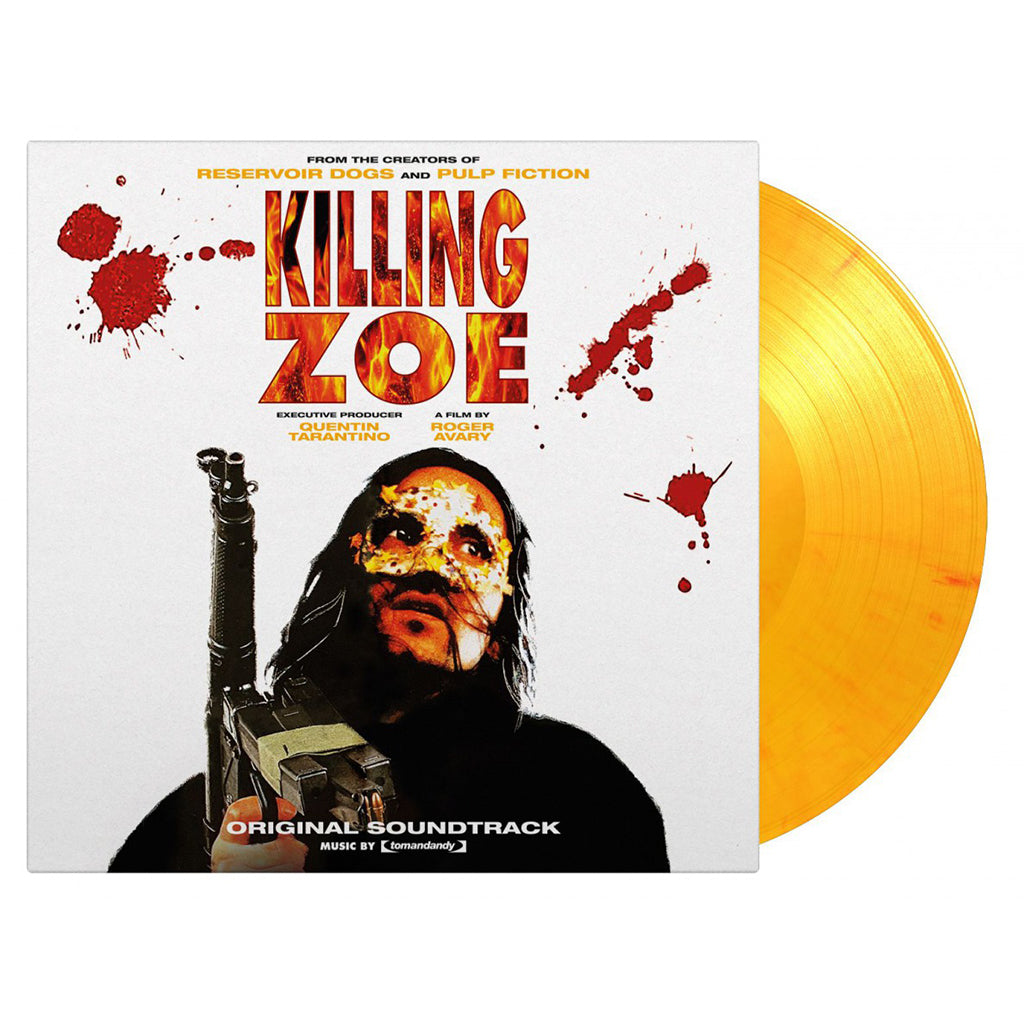 TOMANDANDY - Killing Zoe (OST) - LP - 180g Flaming Coloured Vinyl