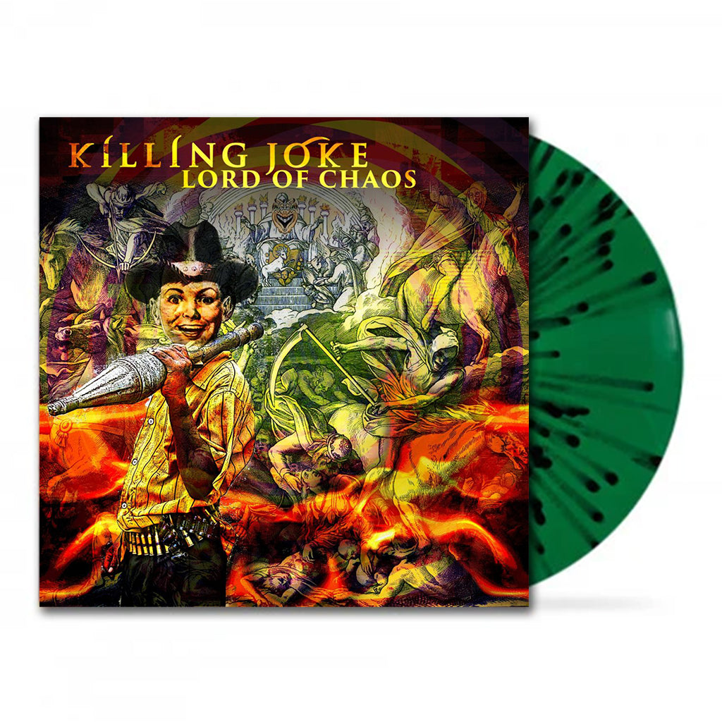 KILLING JOKE - Lord Of Chaos - LP - Green w/ Black Splatter Vinyl