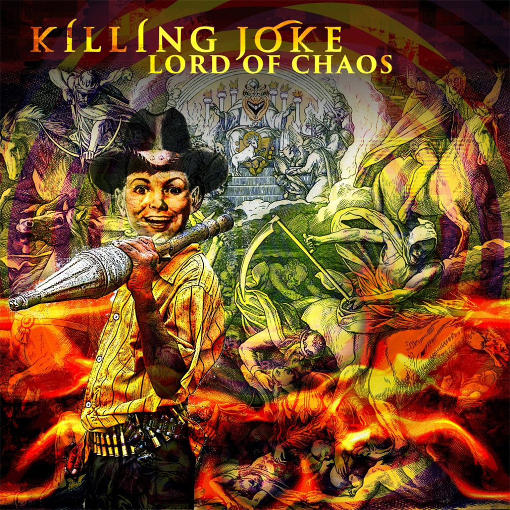 KILLING JOKE - Lord Of Chaos - LP - Green w/ Black Splatter Vinyl