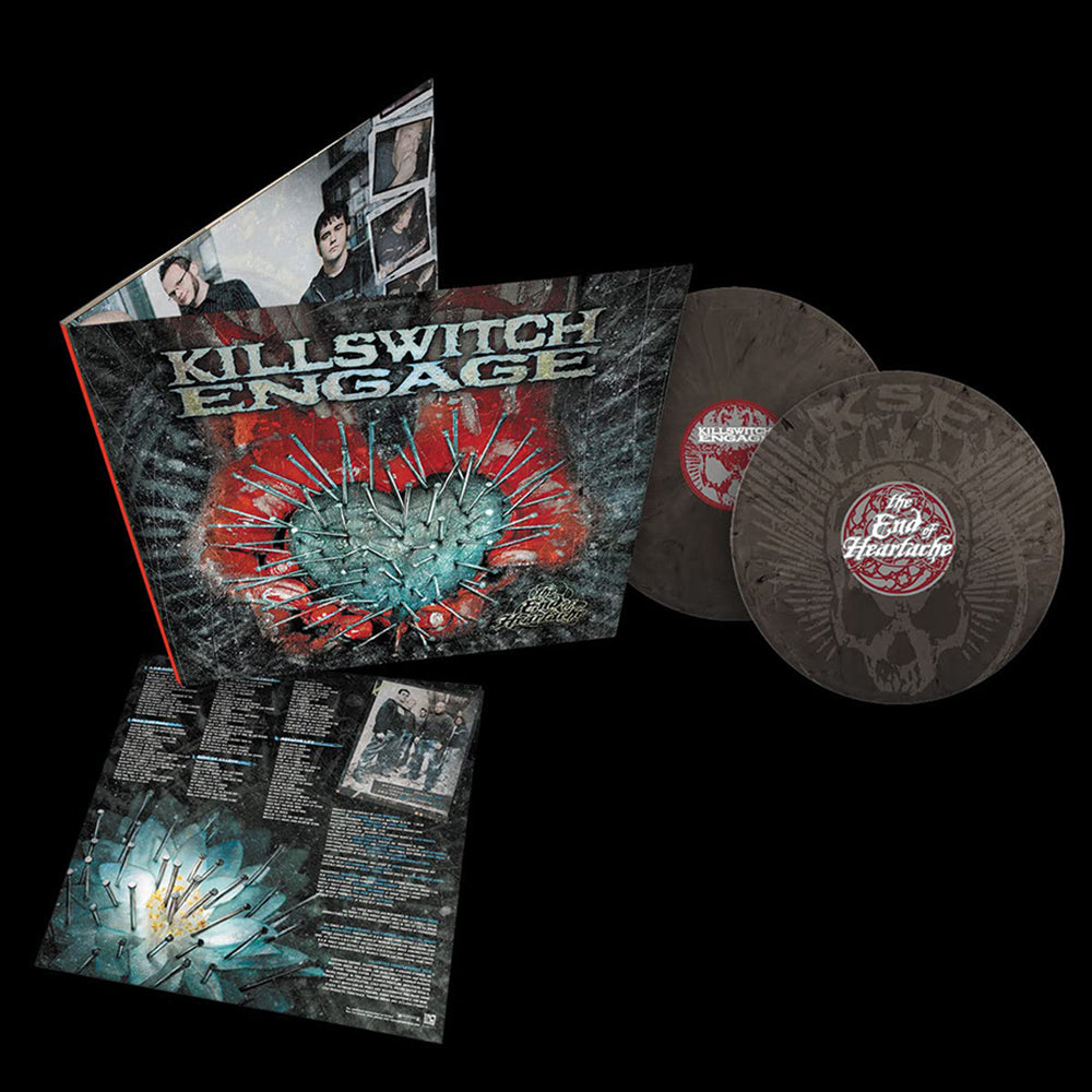 KILLSWITCH ENGAGE - The End of Heartache (Deluxe Ed.) - 2LP - Silver & Black Vinyl