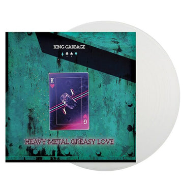 KING GARBAGE - Heavy Metal Greasy Love - LP - White Vinyl