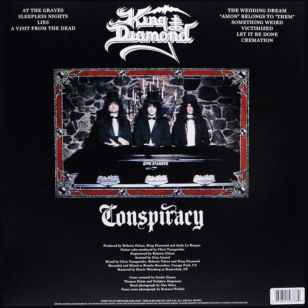 KING DIAMOND - Conspiracy (2022 Reissue) - LP - Vinyl