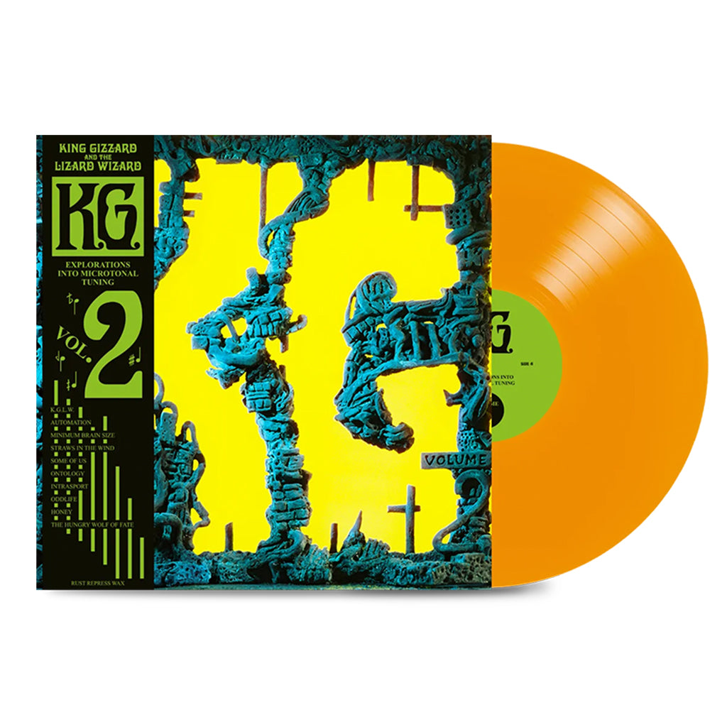 KING GIZZARD & THE LIZARD WARD - K.G. (Rust Edition) - LP - Rust Coloured Vinyl