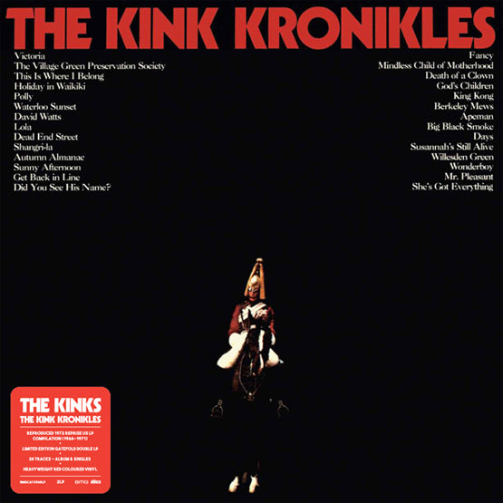 THE KINKS - The Kink Kronikles - 2LP Limited Red Vinyl [RSD2020-AUG29]