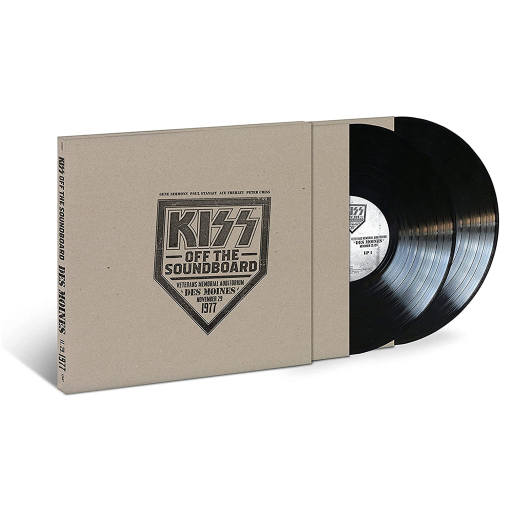 KISS - Off The Soundboard: Des Moines – November 29, 1977 - 2LP - Vinyl