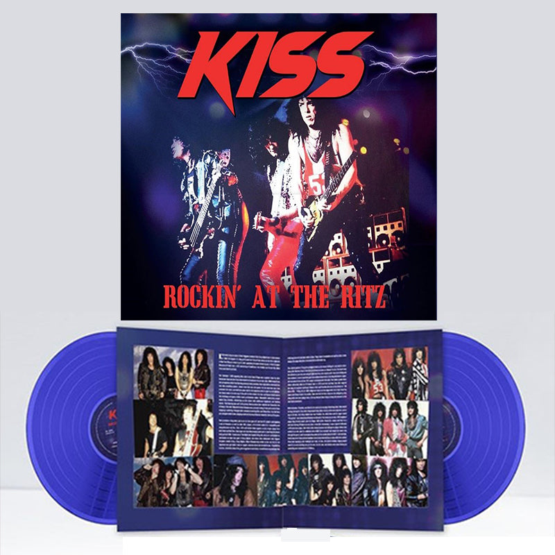 KISS - Rockin’ At The Ritz - 2LP - 180g Blue Vinyl
