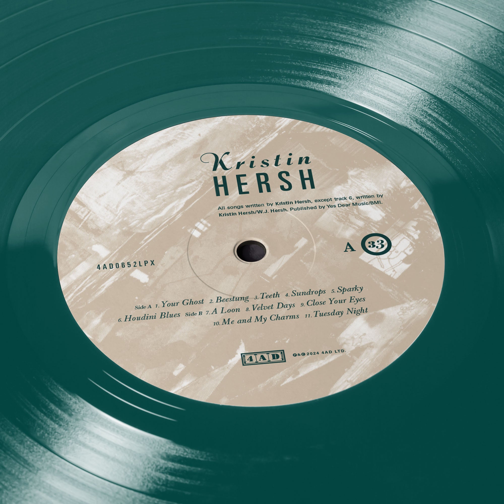 KRISTIN HERSH - Hips & Makers (30th Anniversary Deluxe Edition) - 2 LP - Bottle Green Vinyl  [RSD 2024]