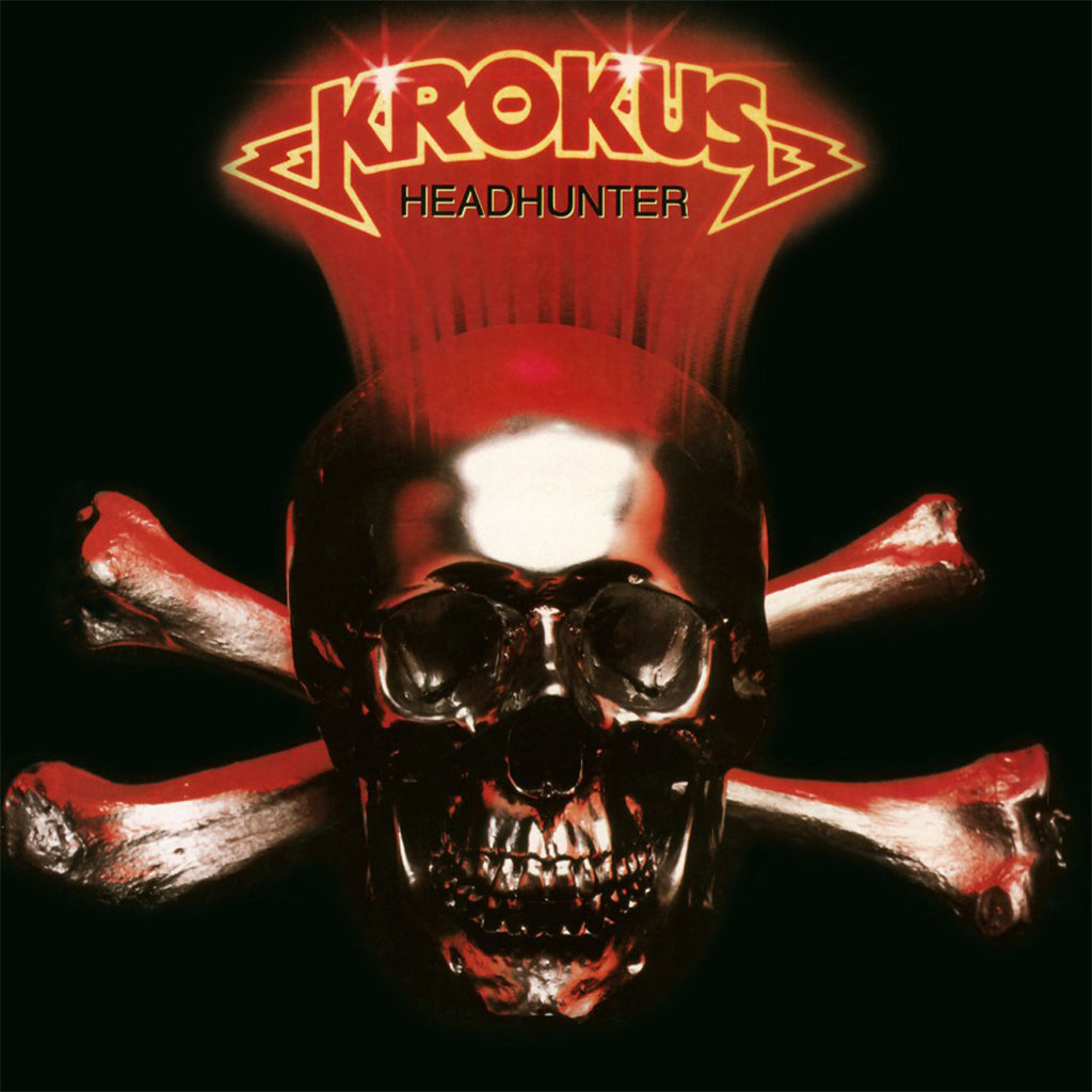 KROKUS - Headhunter - 40th Anniversary Edition - LP - 180g Silver & Black Marbled Vinyl