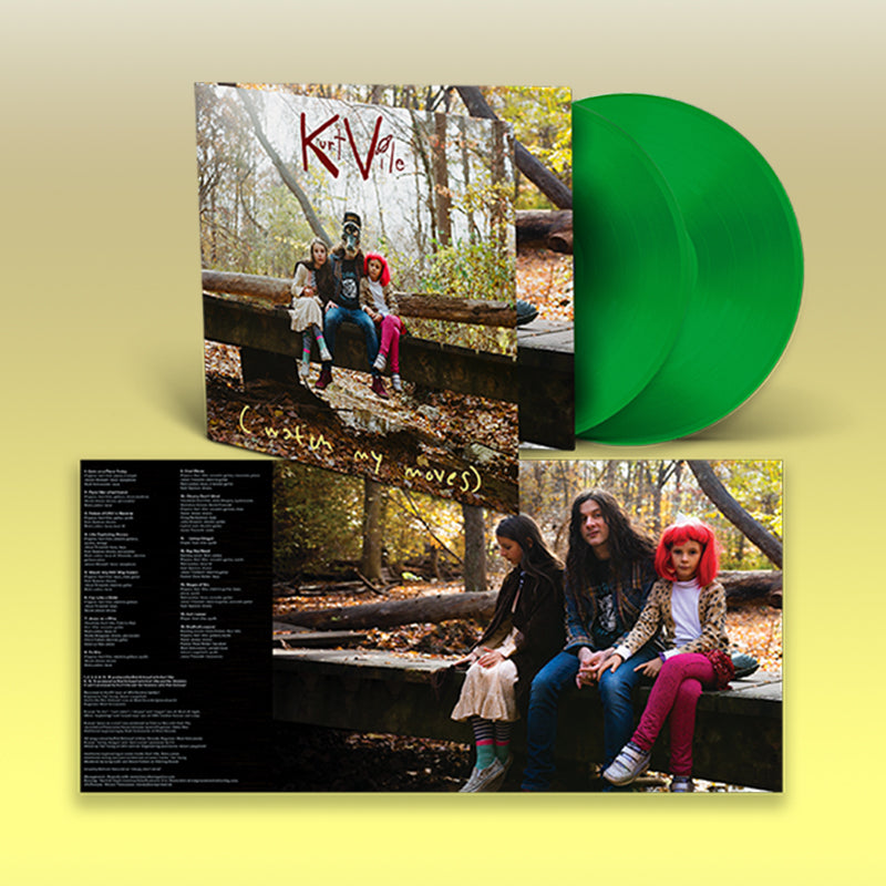 KURT VILE - (Watch my Moves) - 2LP - Translucent Emerald Vinyl