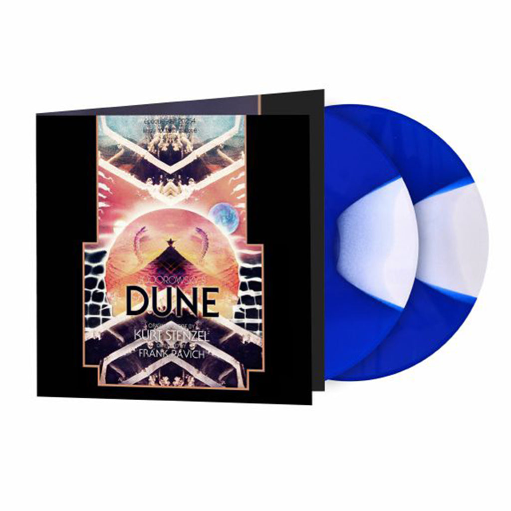 KURT STENZEL - Jodorowsky's Dune (OST) - 2LP - Transparent Reflex Blue Vinyl