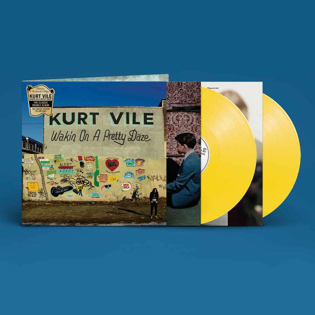 KURT VILE - Wakin On A Pretty Daze (10th Anniversary Matador Revisionist History Edition) - 2LP - Yellow Vinyl