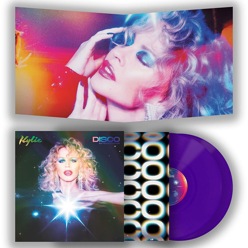 KYLIE MINOGUE - Disco: Extended Mixes - 2LP - Purple Vinyl