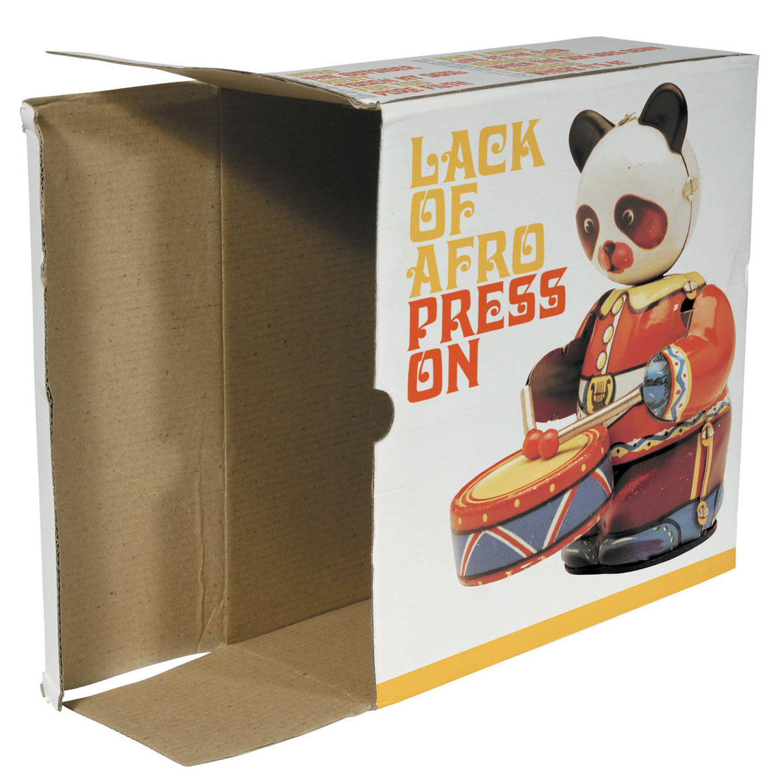 LACK OF AFRO - Press On (Repress) - LP - Yellow Vinyl