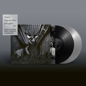 LAIBACH - Nova Akropola (Re-mastered & Re-designed w/ Bonus Live LP) - 2LP - Black & Silver Vinyl [RSD23]