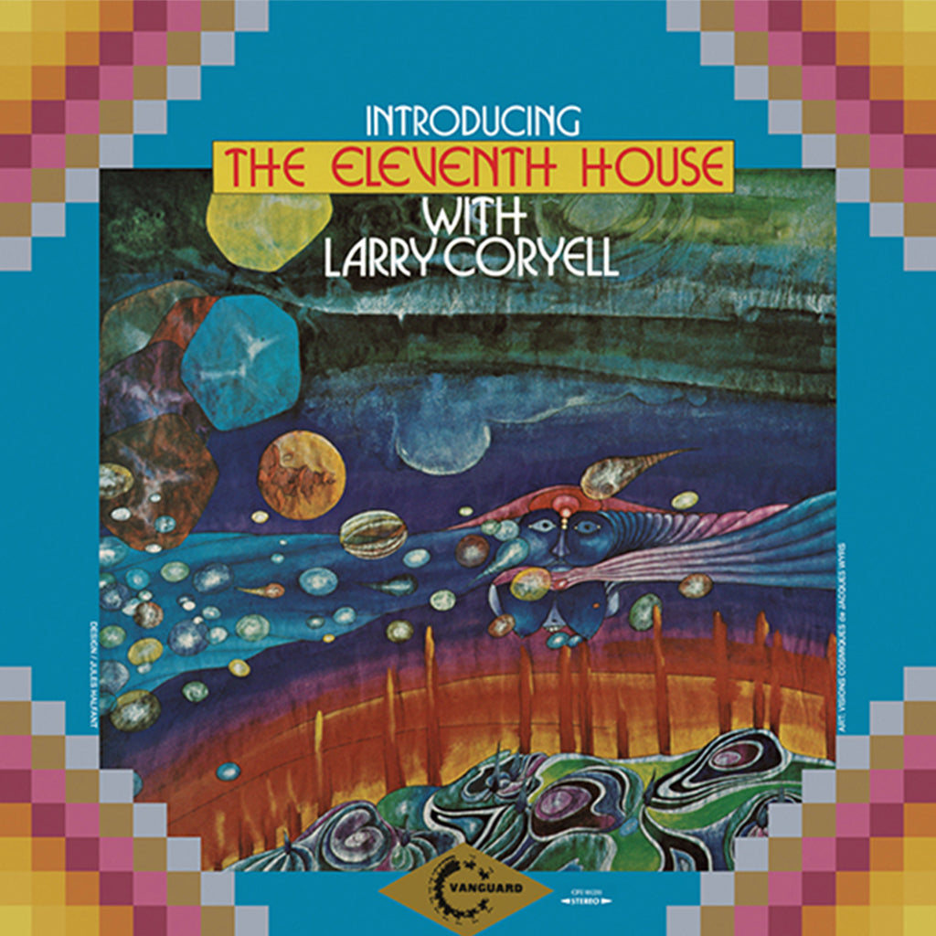 LARRY CORYELL - Introducing The Eleventh House - LP - Deluxe Gatefold Clear with Splatter Vinyl [RSD23]